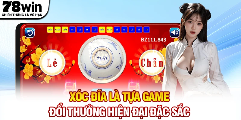 Xóc đĩa là tựa game đổi thưởng hiện đại đặc sắc